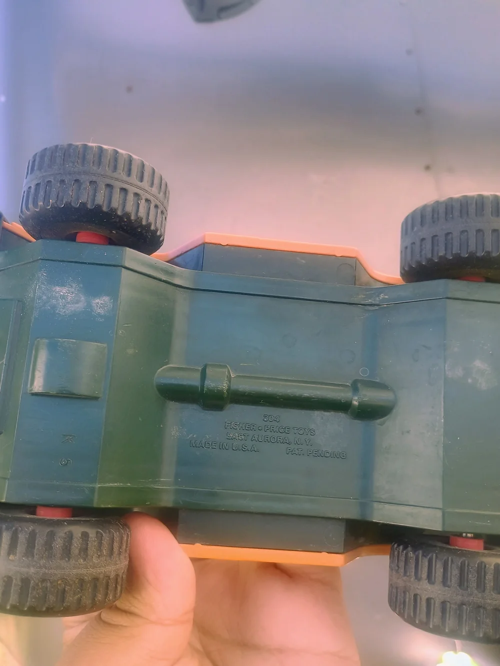 Fisher-Price Vintage 1975 Adventure People Safari #304 - Jeep Truck